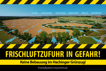 Bild der Petition München erstickt! Frischluftschneise Hachinger Tal freihalten!
