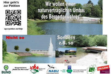 Bild der Petition Naturverträglicher Umbau des Bergertorwehrs