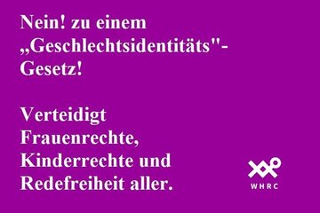 Bild der Petition Nein! zu einem ,,Geschlechtsidentitäts"-Gesetz in Deutschland!