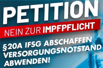 Bild der Petition Nein Zur Impfpflicht - §20A Ifsg Abschaffen Und Versorgungsnotstand Im Landkreis Zwickau Abwenden!