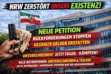 Bild der Petition NRW lässt Friseure im Stich:  Rückzahlung der Corona-Hilfen stoppen!