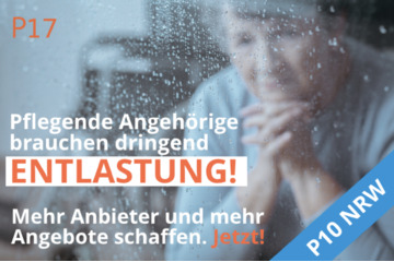 Bild der Petition P10 Pflegende Angehörige fordern Verbesserung der Entlastungs-Verordnung für Nordrhein-Westfalen!