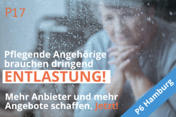 Bild der Petition P6 Pflegende Angehörige fordern Verbesserung der Entlastungs-Verordnung für Hamburg!