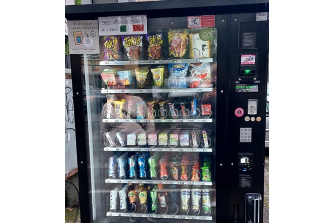 Gegen den Snackautomat in der Nhe von Wentzinger Gymnasium und Realschule  Freiburg - Online-Petition