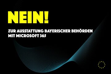 Bild der Petition Petition gegen die Ausstattung bayerischer Behörden mit Microsoft 365