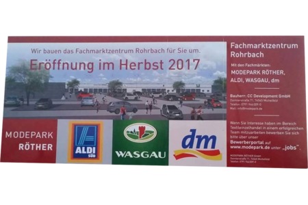 Bild der Petition PRO - für das Fachmarkt-Zentrum Rohrbach