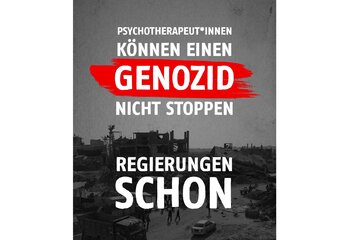 Bild der Petition Psychs für Gaza – Beihilfe zu Tod und Trauma muss enden
