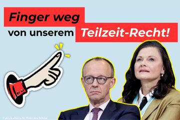 Image of the petition Recht auf Arbeit in Teilzeit muss erhalten bleiben
