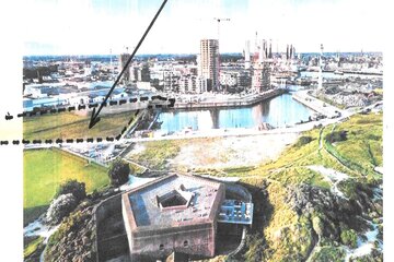 Bild der Petition "Reede von Ostende / Umgebung Fort Napoleon"