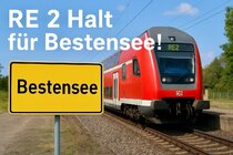 Image of the petition Regelmäßiger Halt der RE 2 in Bestensee – für Pendler, Schülerinnen und Schüler sowie Studierende!