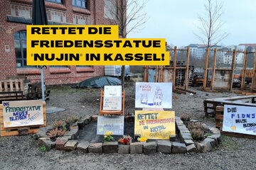 Bild der Petition Rettet die Friedensstatue ‚Nujin‘ in Kassel!