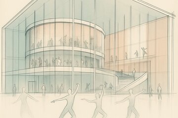 Bild der Petition Setz dein Zeichen für den Tanz – für ein Tanzhaus in Wiesbaden statt leerer Sportarena!