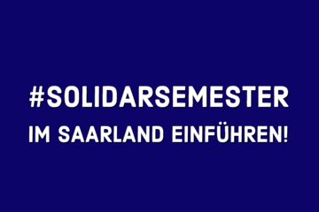 Bild der Petition Solidarsemester für die saarländischen Hochschulen!