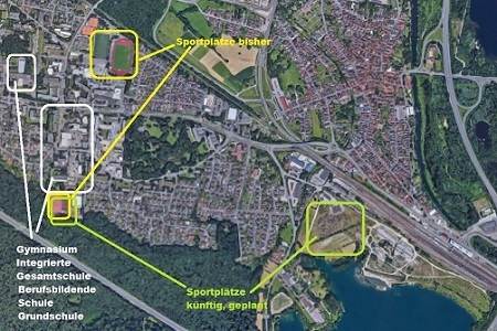 Bild der Petition Sportstätten in Wörth am Rhein für den Schulsport erreichbar halten!