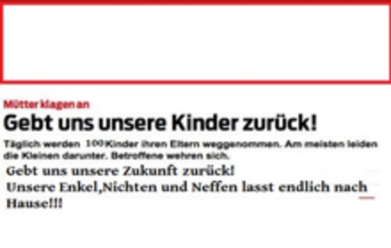 Neuigkeiten Stoppt Den Kinderklau Gebt Den Muttern Ihre Rechte