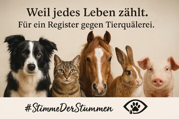 Bild der Petition Tierquäler stoppen – Für ein zentrales Register für Tierhalteverbote in Deutschland!