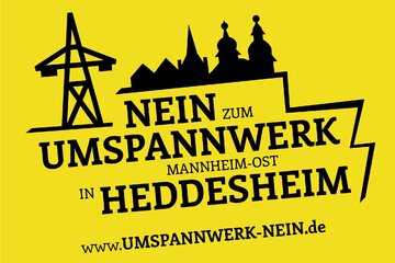 Bild der Petition Umspannwerk – NEIN in Heddesheim. Wir sagen NEIN zum Umspannwerk Mannheim-Ost in Heddesheim