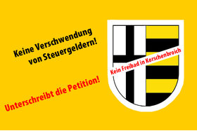 Bild der Petition: Verhindert den Bau eines teuren Freibads!
