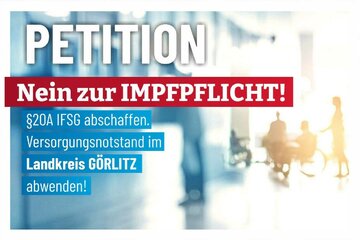 Bild der Petition Versorgungsnotstand Im Landkreis Görlitz abwenden und Impfpflicht § 20A Ifsg abschaffen
