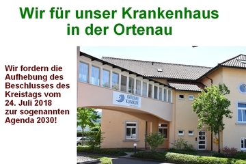 Bild der Petition Wir für unser Krankenhaus in der Ortenau - Stoppt die Agenda 2030