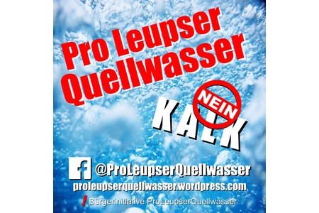 Bild der Petition Wir Leupser wollen unser gutes Quellwasser erhalten