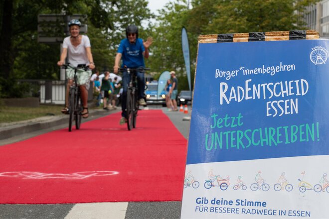 Zukunftsfähige Verkehrswege statt Stillstand bei der Essener Mobilitätswende #RettetDenRadEntscheid - Online-Petition