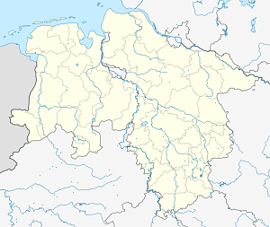 Carte de Goslar avec des marqueurs pour chaque supporter