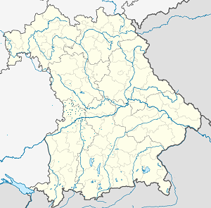 Map of Donau-Ries with markings for the individual supporters