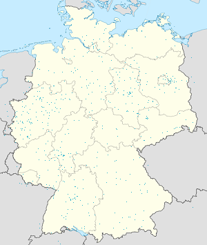 Map of Sachsen-Anhalt with markings for the individual supporters