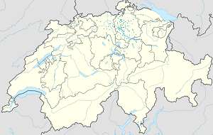 Kort over Bülach med tags til hver supporter 