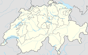 Harta lui Cantonul Thurgau cu marcatori pentru fiecare suporter