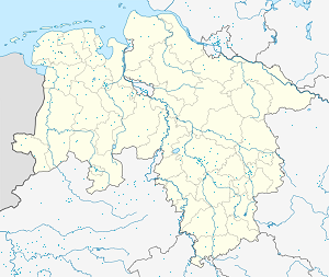 Karte von Aurich mit Markierungen für die einzelnen Unterstützenden