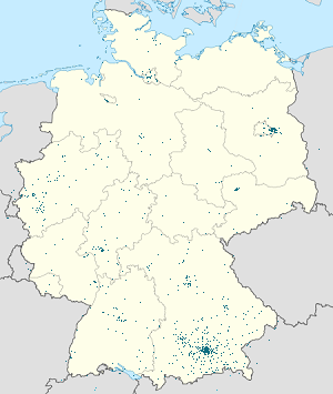 Karte von Deutschland mit Markierungen für die einzelnen Unterstützenden