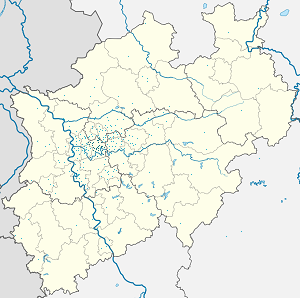 Map of Essen with markings for the individual supporters