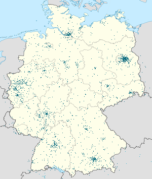 Latvijas karte Vācija ar atzīmēm katram atbalstītājam 