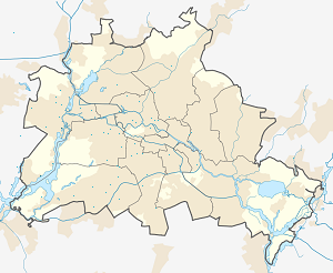 Map of Spandau with markings for the individual supporters