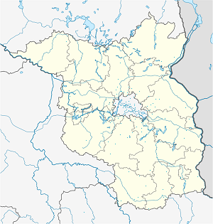 Map of Falkensee with markings for the individual supporters