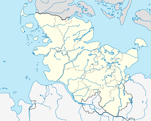 Karte von Rendsburg-Eckernförde mit Markierungen für die einzelnen Unterstützenden