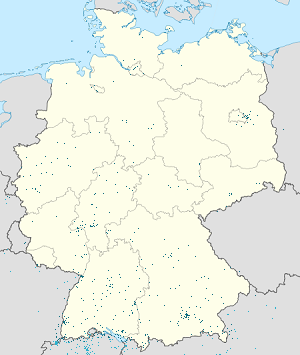Karte von Deutschland mit Markierungen für die einzelnen Unterstützenden