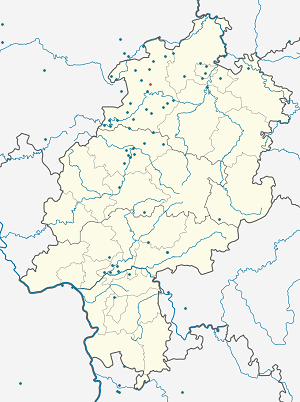 Karte von Waldeck mit Markierungen für die einzelnen Unterstützenden