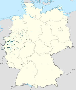 карта з Німеччина з тегами для кожного прихильника