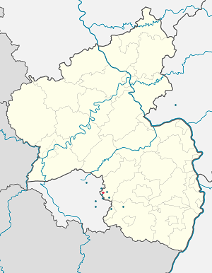 Karta mjesta Breitenbach s oznakama za svakog pristalicu