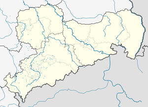 Harta e Zwickau me shenja për mbështetësit individual 