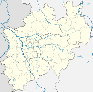 Karte von Gelsenkirchen mit Markierungen für die einzelnen Unterstützenden