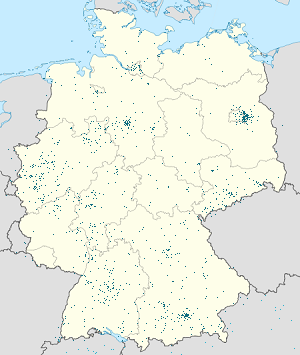 Carte de Allemagne avec marqueurs pour chaque supporter