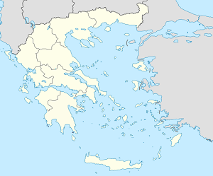 Map of Rethymno with markings for the individual supporters