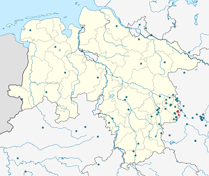 Kaart Helmstedt iga toetaja sildiga