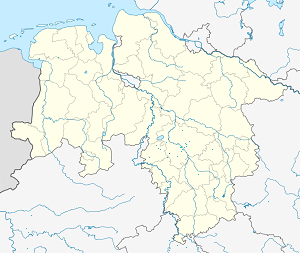 A(z) Barsinghausen térképe címkékkel minden támogató számára