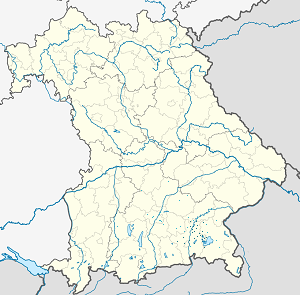 Map of Rosenheim with markings for the individual supporters