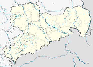 Karte von Zwickau mit Markierungen für die einzelnen Unterstützenden